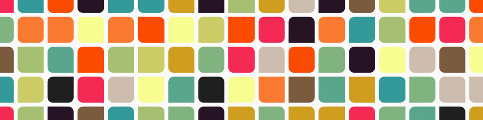 Color checkered squares background abstract illustration