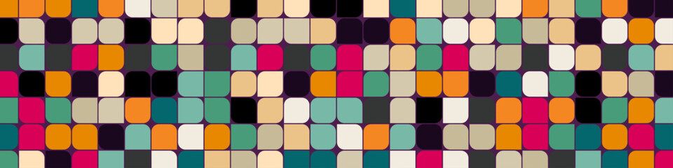 Color checkered squares background abstract illustration