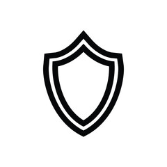 Antivirus icon. Guard symbol. Shield vector icon. Protection flat sign design. Anti virus shield pictogram. UX UI icon