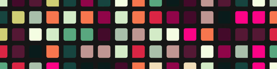 Color checkered squares background abstract illustration