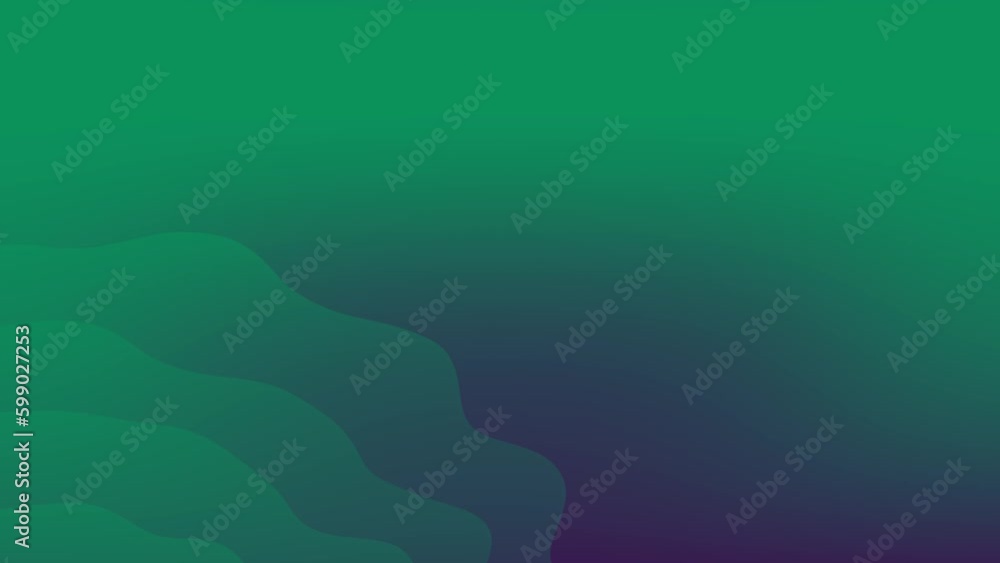 Poster bright sea green colorful solid displaced lines abstract background - loop video