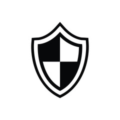 Antivirus icon. Guard symbol. Shield vector icon. Protection flat sign design. Anti virus shield pictogram. UX UI icon