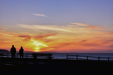 Paseo al atardecer