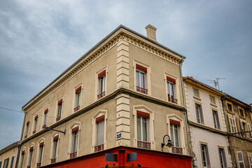 Dans les rues de Romans-sur-Isère