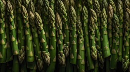Fototapeta premium Asparagus pattern background texture wallpaper