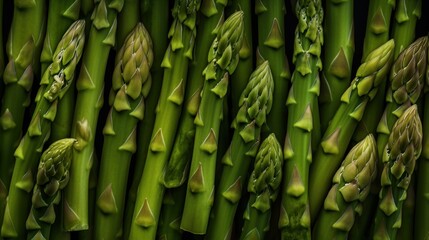 Fototapeta premium Asparagus banner background texture wallpaper