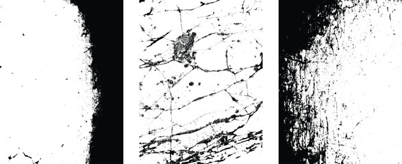 Grunge Urban Backgrounds set.Texture Vector.Dust Overlay Distress Grain ,Simply Place illustration over any Object to Create grungy Effect .abstract,splattered , dirty, texture for your design. 