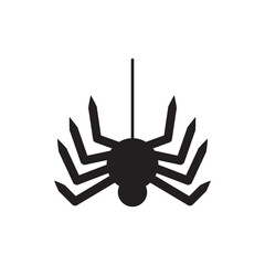 Spider vector icon. Insect flat sign design. Spider symbol pictogram. UX UI icon