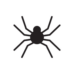 Fototapeta premium Spider vector icon. Insect flat sign design. Spider symbol pictogram. UX UI icon