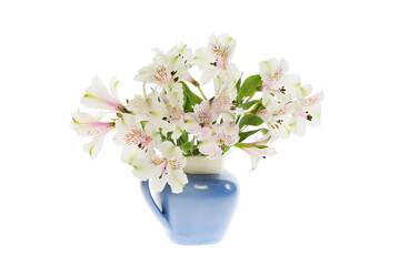 Alstroemerias in a jug