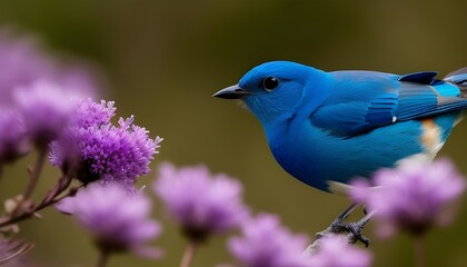 Obraz premium A Blue Bird