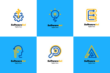 Software house logo concepts