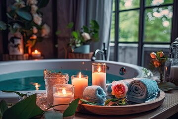 Wellness Oasis: Relaxing Self-Care Spaces for Balance and Well-Being using generative AI