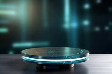 Obraz premium Cutting-Edge Product Placement Platform: High-Tech Solutions for Modern Marketing. Generative AI.