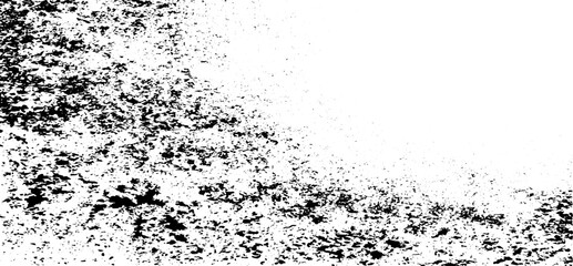 Rough black and white texture vector. Distressed overlay texture. Grunge background. Abstract textured effect. Vector Illustration. Black isolated on white background. EPS10
