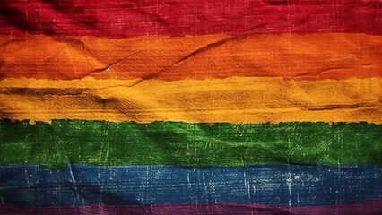 Pride Month Flag Grunge Background