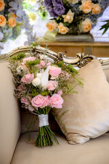 Indonesian outdoor wedding decoration from another customs and culture