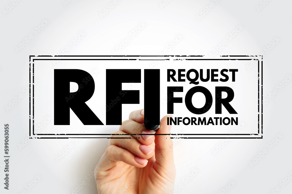 Poster rfi request for information - common business process whose purpose is to collect written informatio