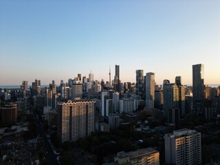 Fototapeta premium Downtown Toronto City Skyline