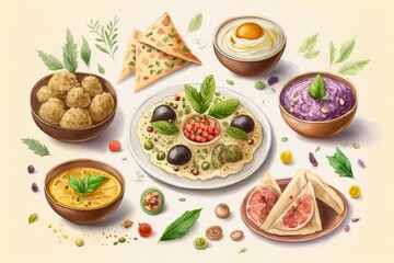 majestic bald eagle soaring through the clouds in the sky Generative AI