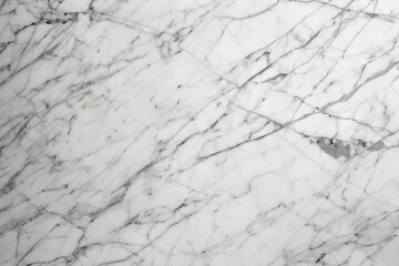 Naklejka na ściany i meble white marble texture with black veins