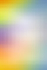 Pastel rainbow yellow blue gradient background. Various stripes. Vertical photo