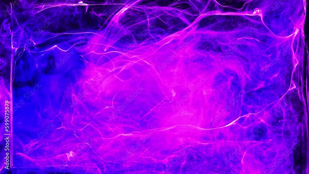 Poster plasma in room fly and form swirls, lines, net structures. colorful beautiful bg with lambent magic 
