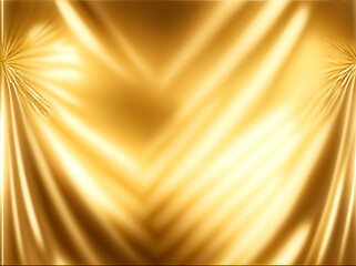 3d render of golden liquid background