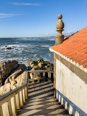 Seascape view from Senhor da Pedra Church