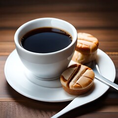 coffee, cup, drink, espresso, cafe, beverage, hot, mug, breakfast, black, saucer, caffeine, food, morning, 
cappuccino, aroma, spoon, table