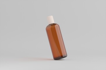 Cosmetic Bottle Mockup 3D Illustration