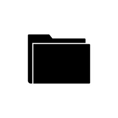 Folder icon vector. document folder icon