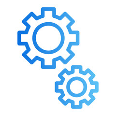 configuration gradient icon
