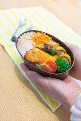 手作りのお弁当