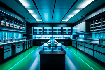 The product photography of the pharmaceutical laboratory showcased the bioreactors and their futuristic design in stunning detail.