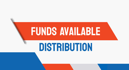 FAD Funds Available Distribution: Money available for distribution.