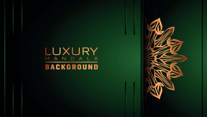 Luxury mandala background ornamental, arabesque style With Golden Arabesque Pattern Style. Decorative Mandala Ornament For Print, Brochure, Banner, Cover, Poster, Invitation Card