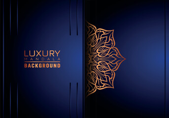 Luxury mandala background ornamental, arabesque style With Golden Arabesque Pattern Style. Decorative Mandala Ornament For Print, Brochure, Banner, Cover, Poster, Invitation Card