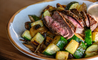 Hibachi Beef Bowl with Vegetables