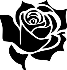black rose icon