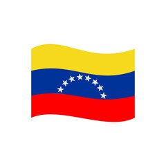 Venezuela flags icon set, Venezuela independence day icon set vector sign symbol