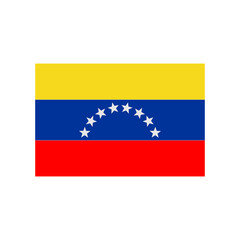Venezuela flags icon set, Venezuela independence day icon set vector sign symbol