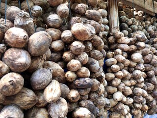 close up of dried figs