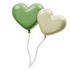 Wedding Balloon 3D Icon