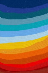 Colourful abstract background with Cold and warm colours.