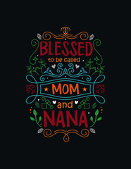 Mother's Day T-shirt Design
