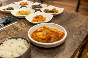 South Korea spicy Braised Cutlassfish