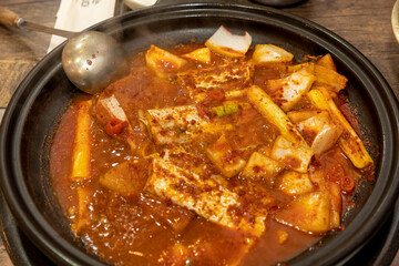 South Korea spicy Braised Cutlassfish