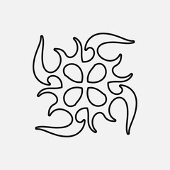 Old Flames New Look with Streetwear Objects Objects Vector Collection. A Modern and Eye Catching y2k flames.