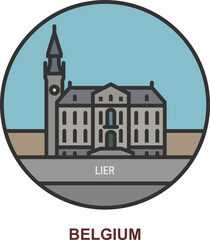 Lier. Cities and towns in Belgium